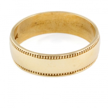 9ct gold 2g Wedding Ring size J